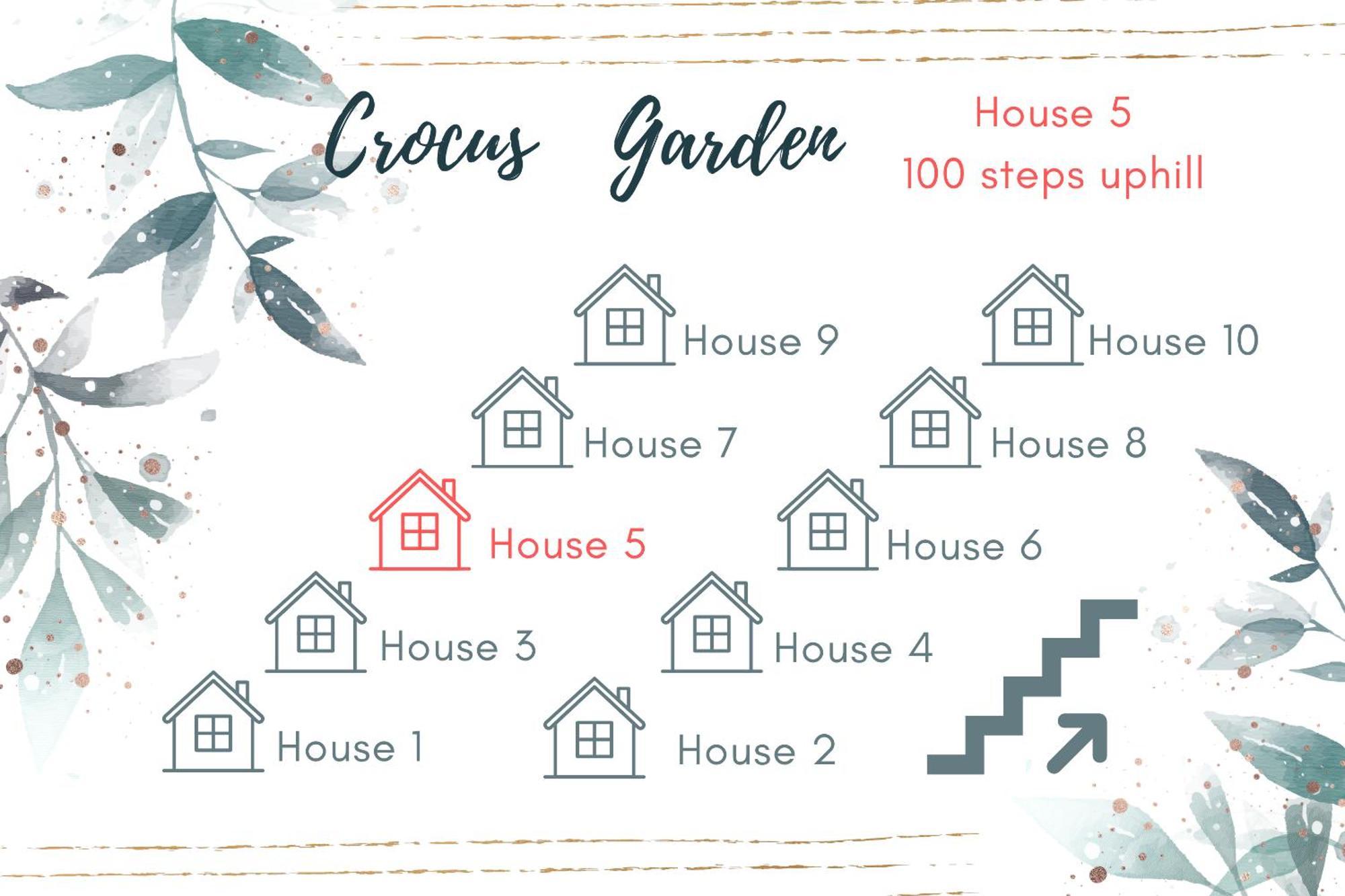 Crocus Garden Villa Hatjau Szoba fotó